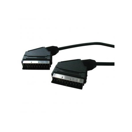 Video Kabel SCART M - SCART M, 5m, czarna, EOL