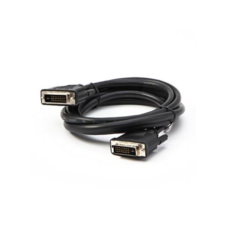 Video Kabel DVI (24+1) M - DVI (24+1) M, Dual link, 2m, chroniony, czarny, Logo blister, EOL