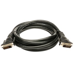 Video Kabel DVI (24+1) M - DVI (24+1) M, Dual link, 3m, chroniony, czarny, Logo blister, EOL