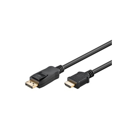 Video Kabel DisplayPort M - HDMI M, 2m, czarna, EOL