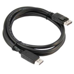 Video Kabel DisplayPort M - DisplayPort M, 2m, czarny, EOL