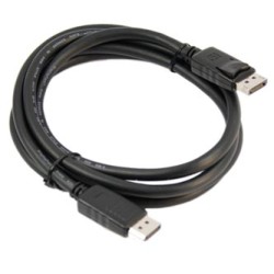 Video Kabel DisplayPort M - DisplayPort M, 2m, czarny, blister, EOL