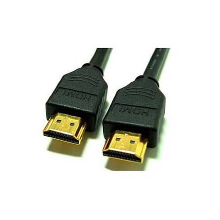 Video Kabel HDMI M - HDMI M, HDMI 1.4 - High Speed with Ethernet, 3m, pozłacane złącza, czarny