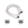 Video Kabel VGA (D-Sub) (M) - VGA (D-Sub) (M), 2m, szary, Logo blister, EOL