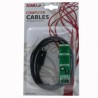 Video Kabel VGA (D-Sub) (M) - VGA (D-Sub) (M), 2m, szary, Logo blister, EOL
