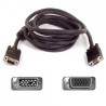 Przedłużacz do kabli video VGA (D-Sub) (M) - VGA (D-sub) (F), 2m, szary, Logo blister, EOL