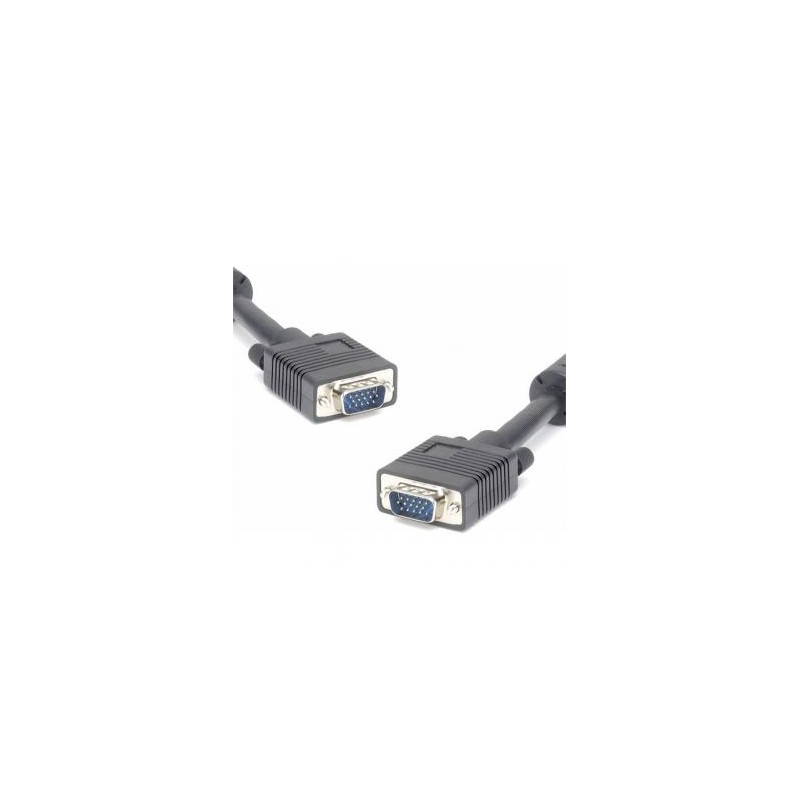 Video Kabel SVGA (D-sub) M - SVGA (D-sub) M, 3m, chroniony, czarny, EOL
