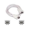 Video Kabel VGA (D-Sub) (M) - VGA (D-Sub) (M), 3m, szary, EOL