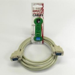 Video Kabel VGA (D-Sub) (M) - VGA (D-Sub) (M), 3m, szary, Logo, EOL
