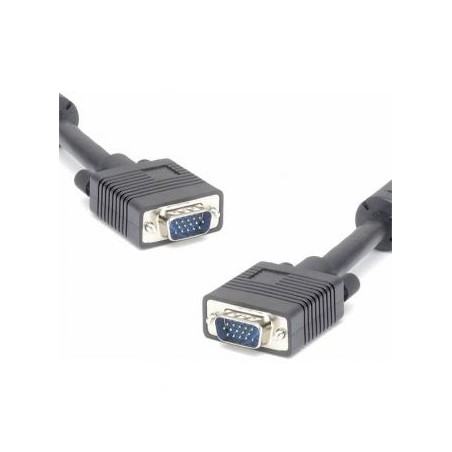 Video Kabel SVGA (D-sub) M - SVGA (D-sub) M, 5m, chroniony, czarna, EOL