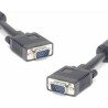 Video Kabel SVGA (D-sub) M - SVGA (D-sub) M, 5m, chroniony, czarna, Logo blister, EOL