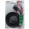 Video Kabel SVGA (D-sub) M - SVGA (D-sub) M, 5m, chroniony, czarna, Logo blister, EOL