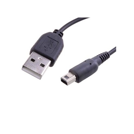 Avacom USB kabel (2.0), USB A M - Nintendo 3DS M, 1.2m, okrągły, czarny