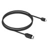 Avacom USB kabel (2.0), USB C (M) - microUSB (M), DCUS-TPMI-P10K, 1m, do 480 Mbps, czarny, blister, do 3A (obsługa szybkiego ład