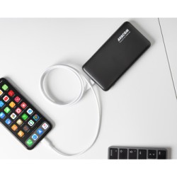 Avacom USB kabel (2.0), USB C (M) - Apple Lightning M, 1.2m, okrągły, biały, nie oryginalna