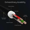 Zestaw 3x Green Cell kabel GC Ray USB - Lightning 120cm do iPhone, iPad, iPod, biała LED, szybkie ładowania