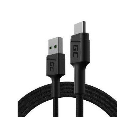 Green Cell kabel GC PowerStream USB-A - USB-C 120cm Ultra Charge, QC 3.0