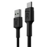 Green Cell kabel GC PowerStream USB-A - USB-C 30cm quick charge Ultra Charge, QC 3.0