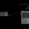 Kabel Green Cell GC PowerStream USB-C - USB-C 30cm, szybkie ładowania power Delivery (60W), Ultra Charge, QC 3.0