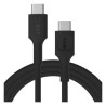 USB-C kabel 2m 100W Greencell PowerStream szybkie ładowania PD Panther kolor czarny