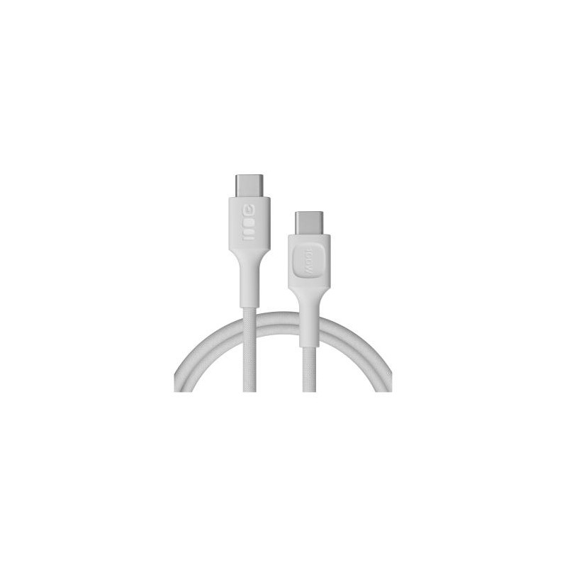 USB-C kabel 1.2m 100W Greencell PowerStream szybkie ładowania PD  biała
