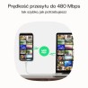 KABGC100PF120PBUSB-C kabel 1.2m 100W Greencell PowerFlex szybkie ładowania PD Panther kolor czarny