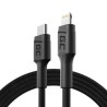 Green Cell kabel GC power Stream USB-C - Lightning 100 cm z power Delivery (Apple MFi Certified)