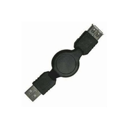 Logo Przedłużacz USB (1.1), USB A M - USB A F, 1.2m, nawijany