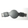 Logo Przedłużacz USB (1.1), USB A M - USB A F, 1.2m, nawijany