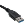 Logo Przedłużacz USB (3.0), USB A M - USB A F, 1.8m, czarna, blister, EOL