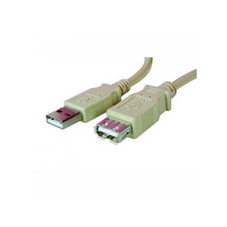 Logo Przedłużacz USB (1.1), USB A M - USB A F, 1.8m, transfer 480Mb/s