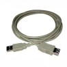 Logo Przedłużacz USB (1.1), USB A M - USB A F, 1.8m, transfer 480Mb/s