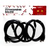 Logo Przedłużacz USB (2.0), USB A M - USB A F, 3m, czarna, cena za 1 szt., EOL