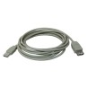 Logo Przedłużacz USB (2.0), USB A M - USB A F, 3m, szary, 5-pack, cena za 1 szt, EOL