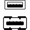 Logo Przedłużacz USB (2.0), USB A M - USB A F, 3m, szary, 5-pack, cena za 1 szt, EOL