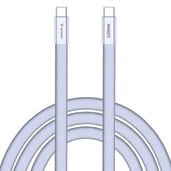 Verbatim USB-C kabel SoftTouch USB C (M) - USB C (M), 100W, 1.2m, fiolet, box, 30278