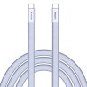 Verbatim USB-C kabel SoftTouch USB C (M) - USB C (M), 100W, 1.2m, fiolet, box, 30278