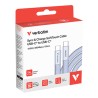 Verbatim USB-C kabel SoftTouch USB C (M) - USB C (M), 100W, 1.2m, fiolet, box, 30278