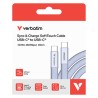 Verbatim USB-C kabel SoftTouch USB C (M) - USB C (M), 100W, 1.2m, fiolet, box, 30278
