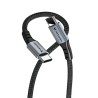Verbatim USB kabel USB C (M) - USB C (M), 100W, 1.2m, czarny, box, 31846