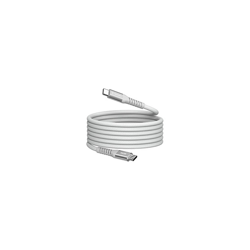 Verbatim USB-C kabel USB C (M) - USB C (M), 60W, 1.2m, magnetyczny, szary, box, 31850