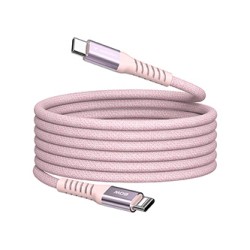 Verbatim USB-C kabel USB C (M) - USB C (M), 60W, 1.2m, magnetyczny, różowy, box, 31853