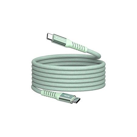 Verbatim USB-C kabel USB C (M) - USB C (M), 60W, 1.2m, magnetyczny, zielony, box, 31864