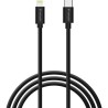 Verbatim USB kabel USB C (M) - Apple Lightning M, 27W, 1m, czarno-biały, box, 32392