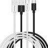 Verbatim USB kabel USB A M - USB C (M), 18W, 1m, czarno-biały, box, 32393