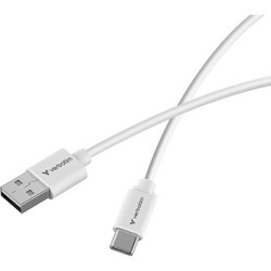 Verbatim USB kabel USB A M - USB C (M), 18W, 1m, czarno-biały, box, 32393