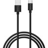 Verbatim USB kabel USB A M - USB C (M), 18W, 1m, czarno-biały, box, 32393