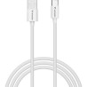 Verbatim USB kabel USB A M - USB C (M), 18W, 1m, czarno-biały, box, 32393