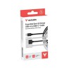 Verbatim USB kabel USB A M - USB C (M), 18W, 1m, czarno-biały, box, 32393