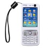 Logo USB kabel (2.0), USB A M - microUSB (M), 0.3m, czarny, smycz na nadgarstek, EOL